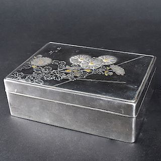 Japanese Mixed Metal Table Box