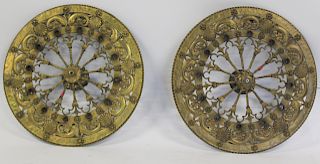 CALDWELL? Quality Bronze / Gilt Metal Wheel