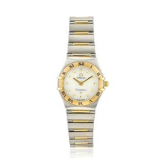 OMEGA Ladies Constellation My Choice Ref. 1361.71.00 in 18K Gold and Steel