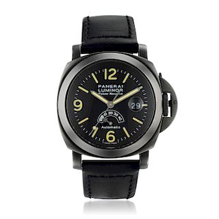 Panerai Luminor Power Reserve A Series Ref. PAM 028A in PVD-Coated Steel