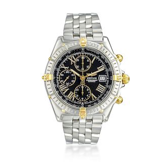 Breitling Windrider Crosswind Chronograph Ref. B13055 in 18K Gold and Steel