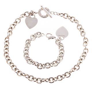 A Tiffany & Co. Necklace & Bracelet in Sterling
