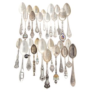 American & Continental Silver Souvenir Spoons