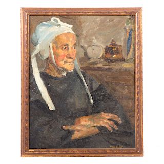 Grace Hill Turnbull. Portrait of an Elderly Lady