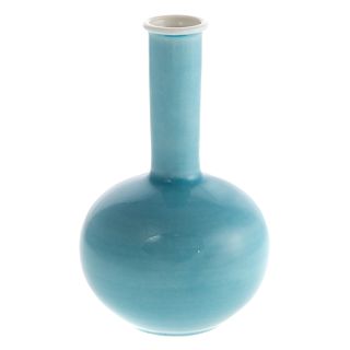 Chinese Clair de Lune Porcelain Bottle Vase