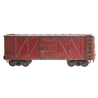 Buddy L Pressed Steel Railroad Box Car