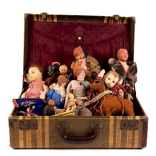 Large Assortment of Various Ethnic Dolls