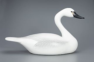 Swan Decoy, Charlie "Speed" Joiner (1921-2015)