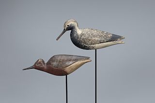 Two Virginia Shorebird Decoys, Mark S. McNair (b. 1950)