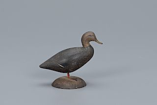 Miniature Black Duck, Wendell Gilley (1904-1983)