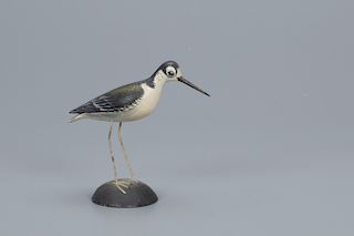 Rare Miniature Stilt, A. Elmer Crowell (1862-1952)