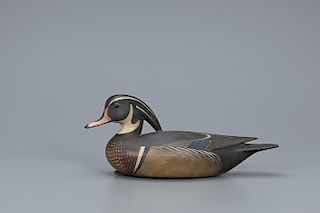 Wood Duck Drake Decoy, Mark S. McNair (b. 1950)