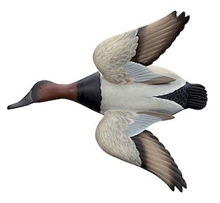 Flying Canvasback Pair, The Ward Brothers