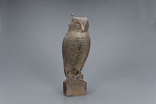 Owl Decoy, Herters Manufacturing Inc. (est. 1890s)
