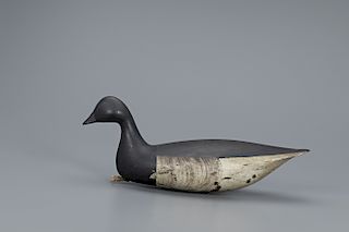 Outstanding Swimming Brant Decoy, Nathan Rowley Horner (1882-1942)