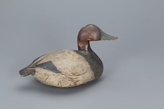 Canvasback Drake Decoy, The Ward Brothers