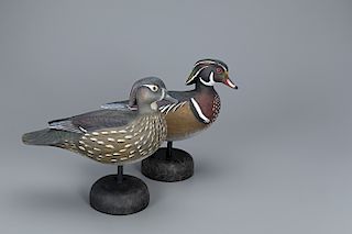 Wood Duck Pair, Mike Borrett (b. 1960)