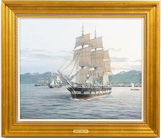 O/C Ship Portrait "Eliza Adams", Charles F. Kenney