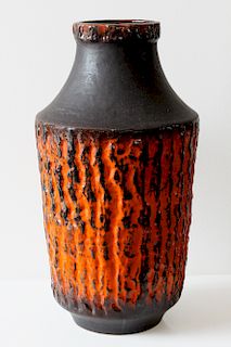 Carstens Fat Lava Floor Vase