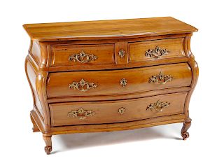 A French Provincial Fruitwood Commode