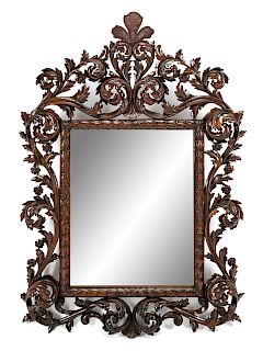 An Italian Rococo Style Mirror 