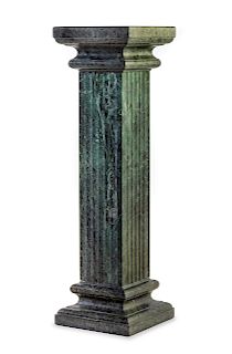 A Continental Marble Column