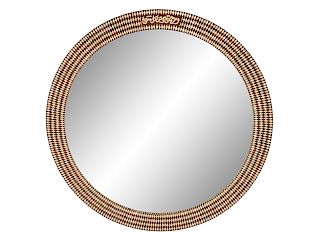 A Moorish Style Mother-of-Pearl Inlaid Mirror