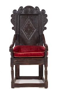 An Oak Yorkshire Chair