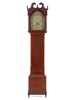 A Scottish George III Mahogany Tall Case Clock