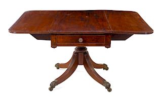 A Regency Mahogany Sofa Table
