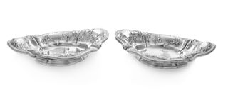 A Pair of American Silver Vegetable Dishes