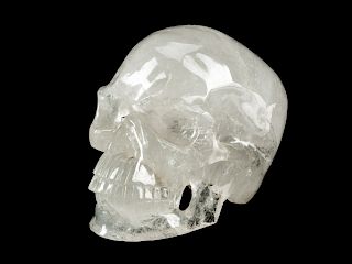 A Rock Crystal Skull 