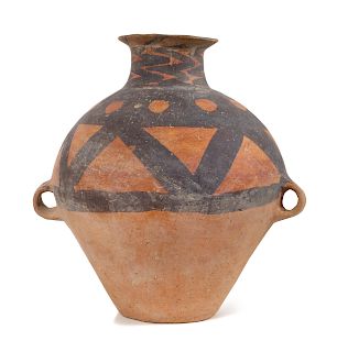 A Chinese Neolithic Terra Cotta Vessel