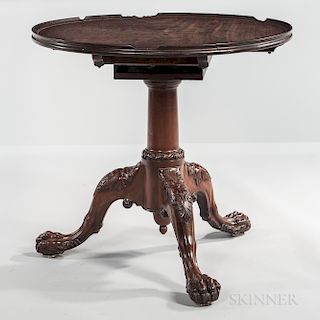 Georgian-style Mahogany Tilt-top Table