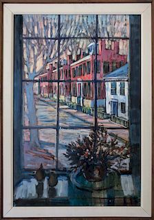 Sybil Goldsmith Oil on Canvas "The Three Bricks"