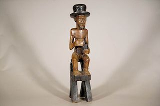 West African Colonial Figure 21"