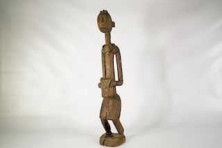 Standing Male Dogon Figure 33"