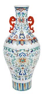 Chinese Floral Vase