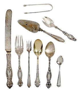 40 Pieces Assorted Sterling Flatware