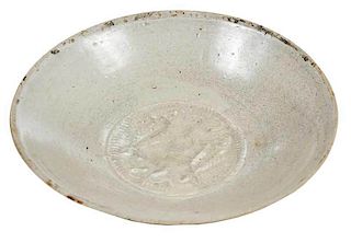 Chinese Bowl with Fish Design