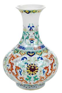Chinese Polychrome Vase