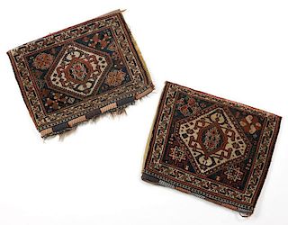 Two Qashqai hand-woven bags