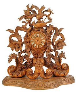 Monumental Black Forest Clock