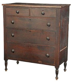 Southern Federal Cherry Chest˜in Old Surface