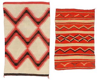 Navajo Banded Weaving and Eye Dazzler