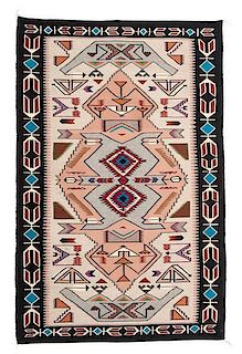 Linda Nez (Dine [Navajo], 20th century) Teec Nos Pos Weaving / Rug 