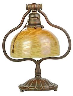 Tiffany Studios Favrile Lamp Model 419