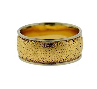 Buccellati 18K Gold Band Ring