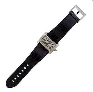 Cartier Divan Stainless Steel Quartz Watch