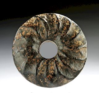Rare Chinese Neolithic Stone Disc